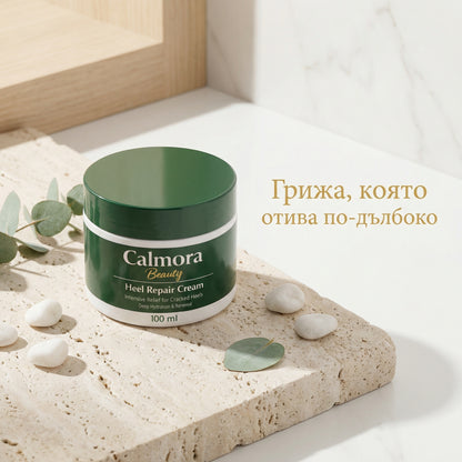 CalmoraBeauty- възстановяващ крем за напукани пети